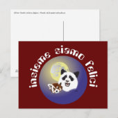 Carte Postale Rendez-vous de Panda (Devant / Derrière)