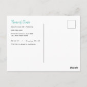 Carte Postale Rendez-vous pédiatrique Mère Fauteuil Roulant Bébé (Dos)