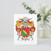 Carte Postale Rendon Family Crest (Debout devant)