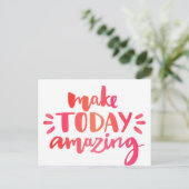 Carte Postale Rendre aujourd'hui Extraordinaire 2 (Debout devant)