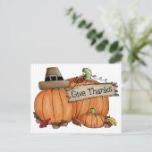 Carte Postale Rendre grâce (Debout devant)