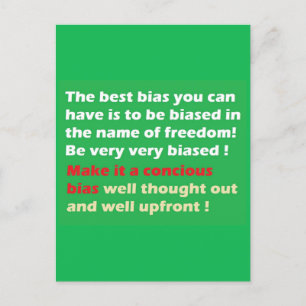 Carte Postale Rendre la liberté plus grande