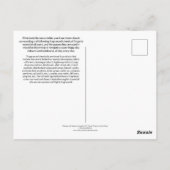Carte Postale Rendre l'invisible visible (Dos)