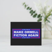Carte Postale Rendre Orwell-Fiction (Debout devant)