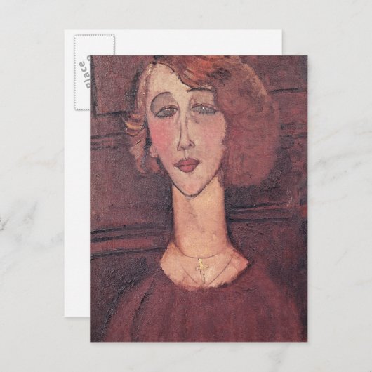 Carte Postale Renee, 1917 (Devant / Derrière)