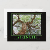 Carte Postale Renforcer le devis pour éclairer n'importe quel jo (Devant / Derrière)