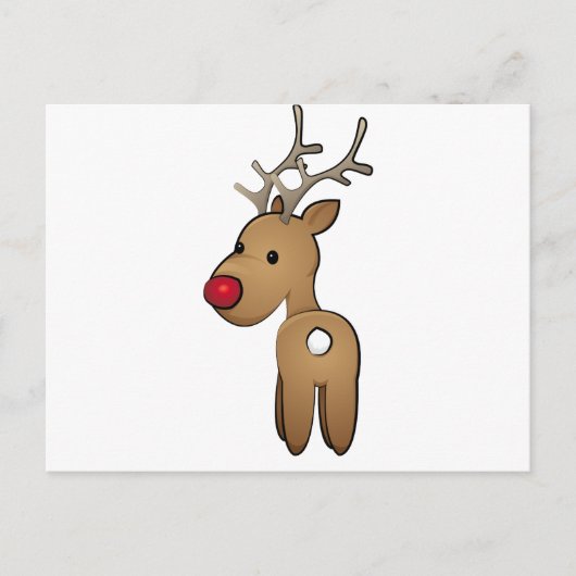 Carte Postale Renne (Devant)