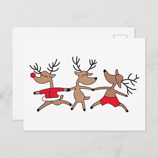 Carte Postale Rennes dansants (Devant / Derrière)