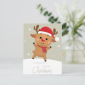 Carte Postale Rennes de Noël (Debout devant)