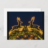 Carte Postale Rennes de Noël (Devant / Derrière)