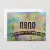 Carte postale Reno Nevada (Devant / Derrière)