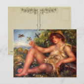 Carte postale Renoir (Devant / Derrière)