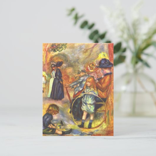 Carte postale Renoir (Debout devant)