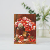 Carte Postale Renoir - Anemones, 1909 (Debout devant)