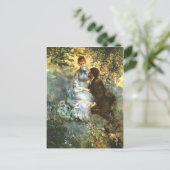 Carte Postale Renoir Art (Debout devant)
