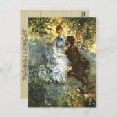 Carte Postale Renoir Art (Devant / Derrière)