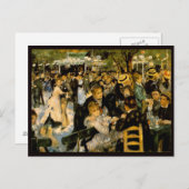 Carte postale Renoir Art (Devant / Derrière)