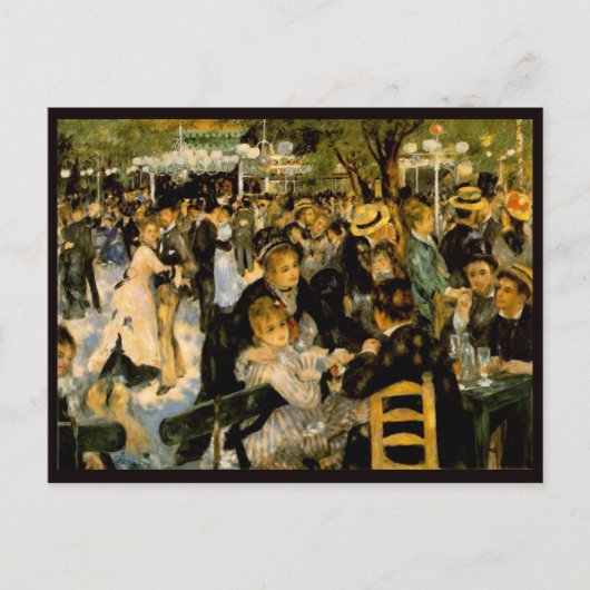 Carte postale Renoir Art (Devant)