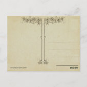 Carte postale Renoir Art (Dos)