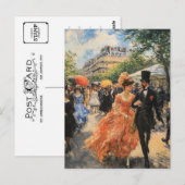 Carte postale Renoir Art Vintage (Devant / Derrière)