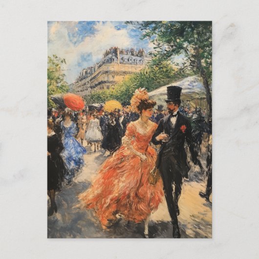 Carte postale Renoir Art Vintage (Devant)