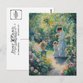 Carte postale Renoir Art Vintage (Devant / Derrière)