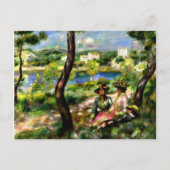 Carte Postale Renoir : Beaulieu, Femmes et Petit Garçon (Devant)