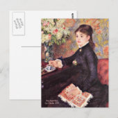 Carte Postale Renoir - Coupe du chocolat, 1878 (Devant / Derrière)