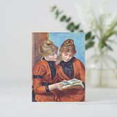 Carte Postale Renoir - Deux Soeurs (Debout devant)