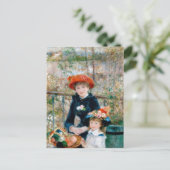 Carte Postale Renoir "Deux Soeurs (Sur La Terrasse)" (Debout devant)