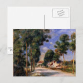 Carte Postale Renoir - Entrée du village d'Essoyes (Devant / Derrière)