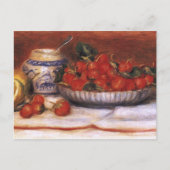 Carte Postale Renoir : fraises (Devant)