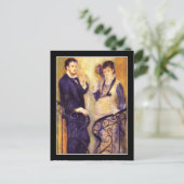 Carte Postale Renoir Le Couple Attendant (Debout devant)