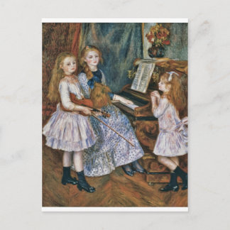 Carte Postale Renoir Les Filles de Catulle Mendès