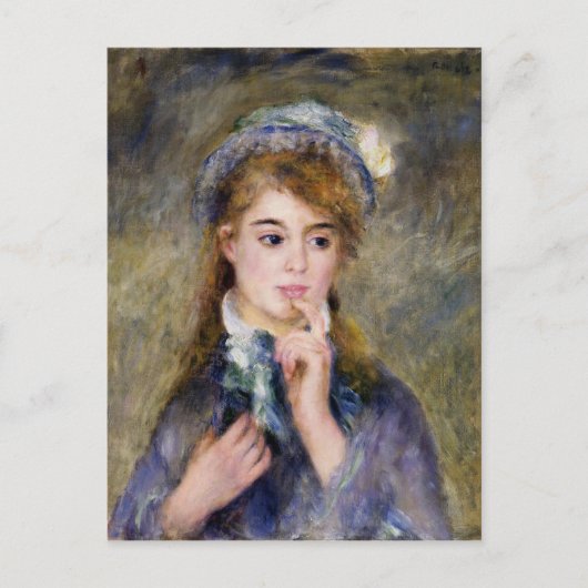 Carte Postale Renoir - L'Ingenue (Devant)
