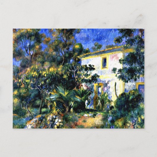 Carte Postale Renoir : Paysage algérien (Devant)