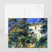 Carte Postale Renoir - Paysage algérien (Devant / Derrière)