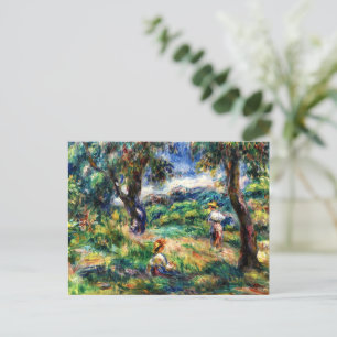 Carte Postale Renoir - Paysage bleu