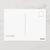 Carte Postale Renoir - Rose, célèbre peinture, (Dos)