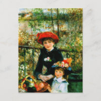 Renoir's "Les deux soeurs, sur la terrasse"