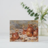 Carte Postale Renoir's Still Life with Onions (1881) (Debout devant)
