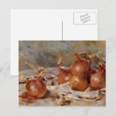 Carte Postale Renoir's Still Life with Onions (1881) (Devant / Derrière)