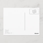 Carte Postale renouvellement (Dos)