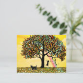 Carte Postale Renouvellement de l'arbre de vie (Debout devant)