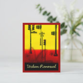 CARTE POSTALE RENOUVELLEMENT URBAIN (Debout devant)