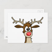 Carte Postale Rentier (Devant / Derrière)