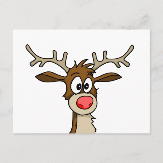 Carte Postale Rentier (Devant)