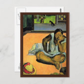 Carte Postale Reo Mä `Ohi : Te Faaturuma (Te Vahine Fa'At ?"Ruma (Devant / Derrière)