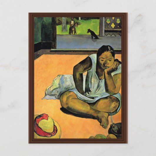 Carte Postale Reo Mä `Ohi : Te Faaturuma (Te Vahine Fa'At ?"Ruma (Devant)