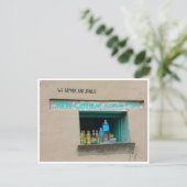 Carte Postale réparation de chaussures (Debout devant)